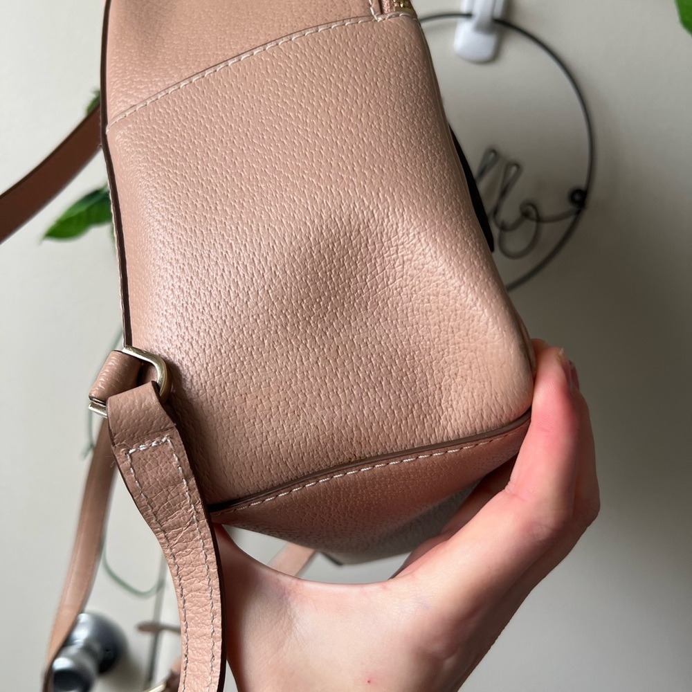 Kate Spade Tan Leather Backpack - Picture 8 of 11